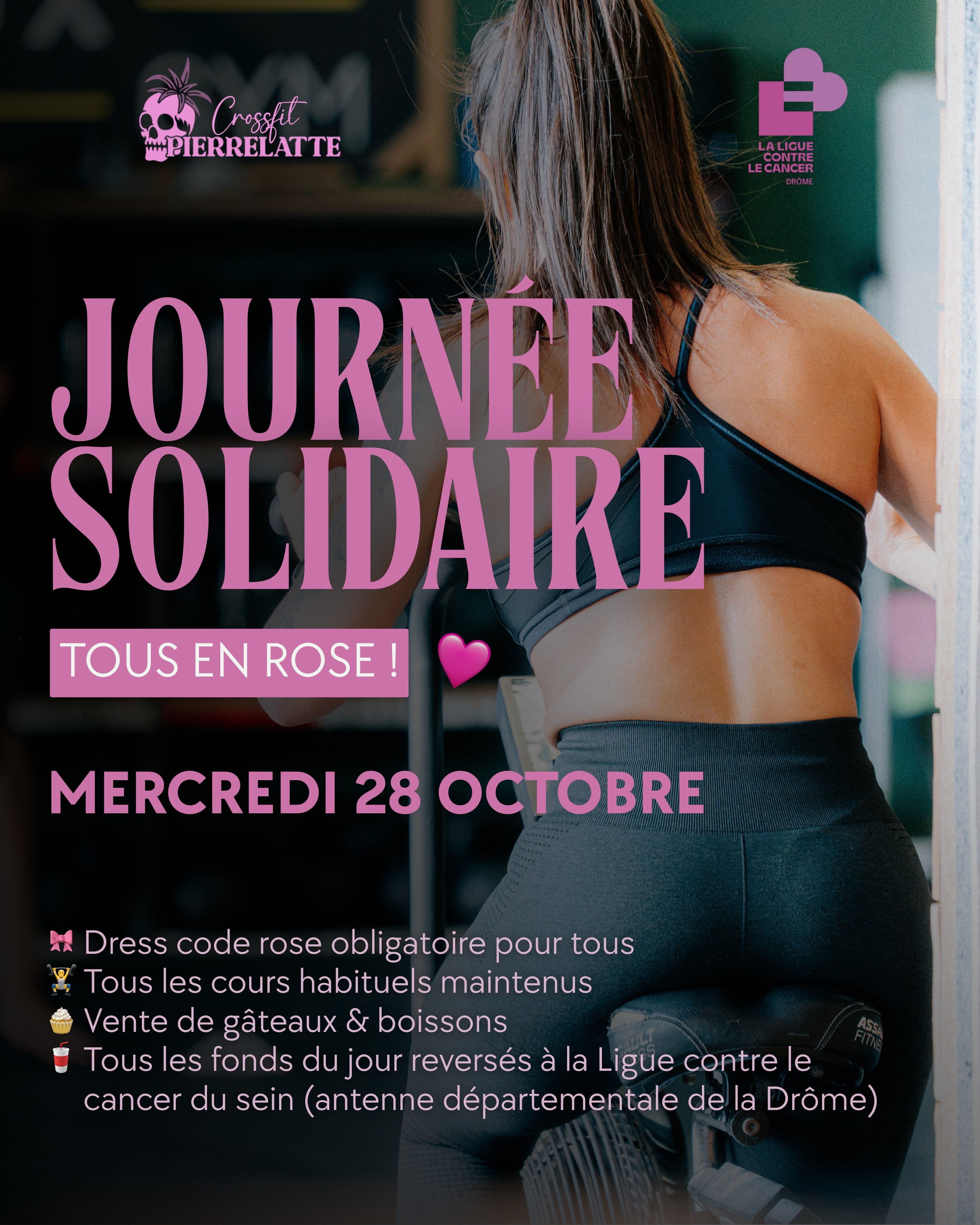 TOUS EN ROSE POUR LA BONNE CAUSE ! 🎀